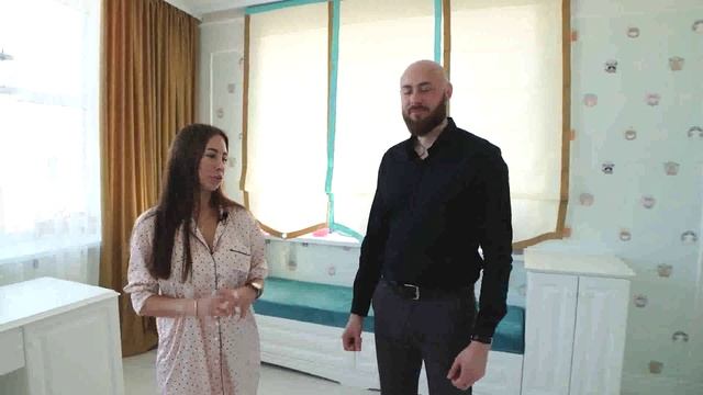 Кадр видеоотзыва о мебели для детской комнаты